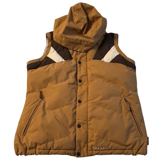 Burton Jackets & Blazers - Burton Brown and Cream Vest